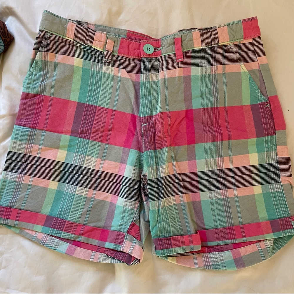 Gap Kids size 18 (womens small) plaid shorts